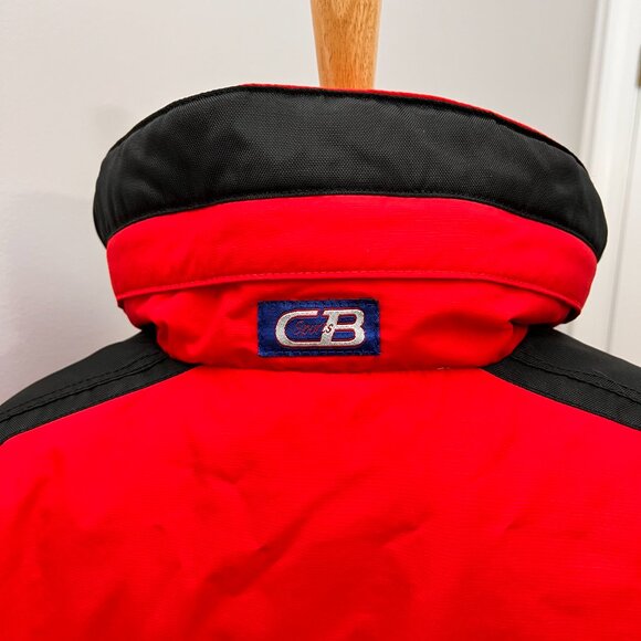 CB Sports Vintage Red Ski Jacket Jacket Coat Assault Celtech Sz L - Picture 11 of 14
